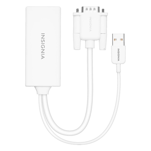 INSIGNIA VGA to HDMI ADAPTER - WHITE - Picture 4 of 5